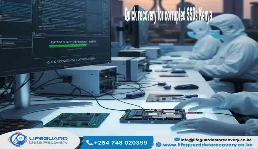 Quick recovery for corrupted SSDs Kenya
