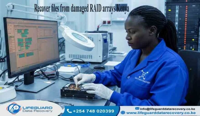 Recover files from damaged RAID arrays Kenya
