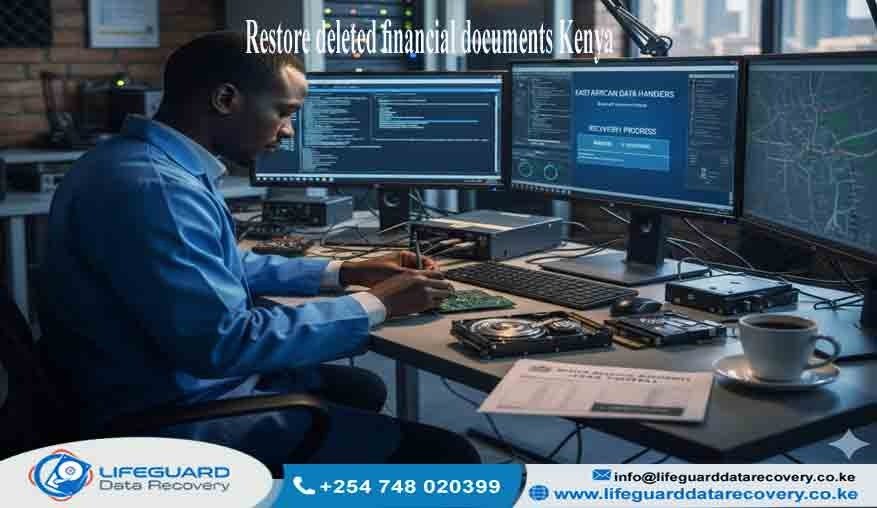 Restore deleted financial documents Kenya
